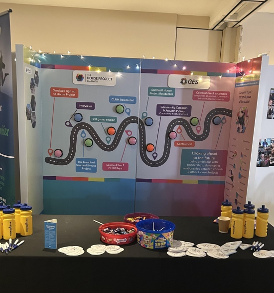 Sandwell House Project stall